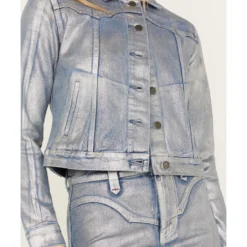 Idyllwind Women's Goldfinch Denim Foiled Jacket -Default Template 4 2000387058 413 P4