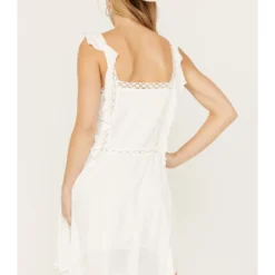 Wild Moss Women's Crochet Trim Dress 7 Wild Moss Women's Crochet Trim Dress -Default Template 4 2000387403 100 P4