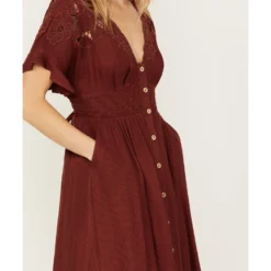 Free People Women's Colette Maxi Dress 6 Free People Women's Colette Maxi Dress -Default Template 4 2000387970 203 P3