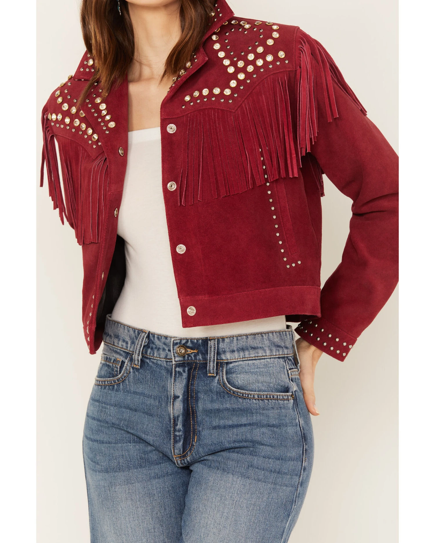 Understated Leather Women's Dime Store Cowgirl Jacket 3 Understated Leather Women's Dime Store Cowgirl Jacket - Image 3