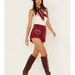 Understated Leather Women's Dime Store Cowgirl Shorts