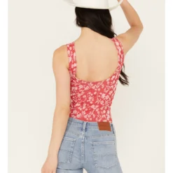 Free People Women's Clean Lines Printed Bodysuit  -Default Template 4 2000390361 600 P4