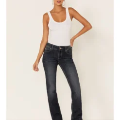 Wrangler Women's Dark Wash Bootcut Jeans